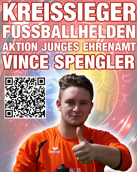 Vince Spengler - „Fußballhelden – Aktion Junges Ehrenamt"