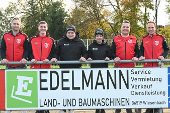 Bandenwerbung von EDELMANN Land- und Baumaschinen